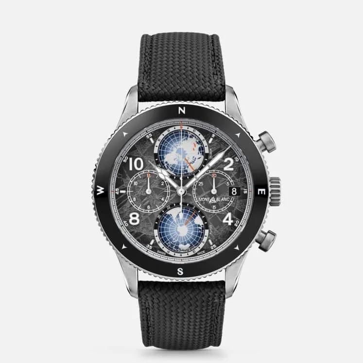MONTBLANC 1858 GEOSPHERE CHRONOGRAPH 0 OXYGEN THE 8000 LIMITED EDITION