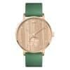 High-grade Steel Custom Logo Watch with Wood Grain Dial, OEM & ODM, ladies watch, Women’s Watches