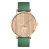 High-grade Steel Custom Logo Watch with Wood Grain Dial, OEM & ODM, ladies watch, Women’s Watches