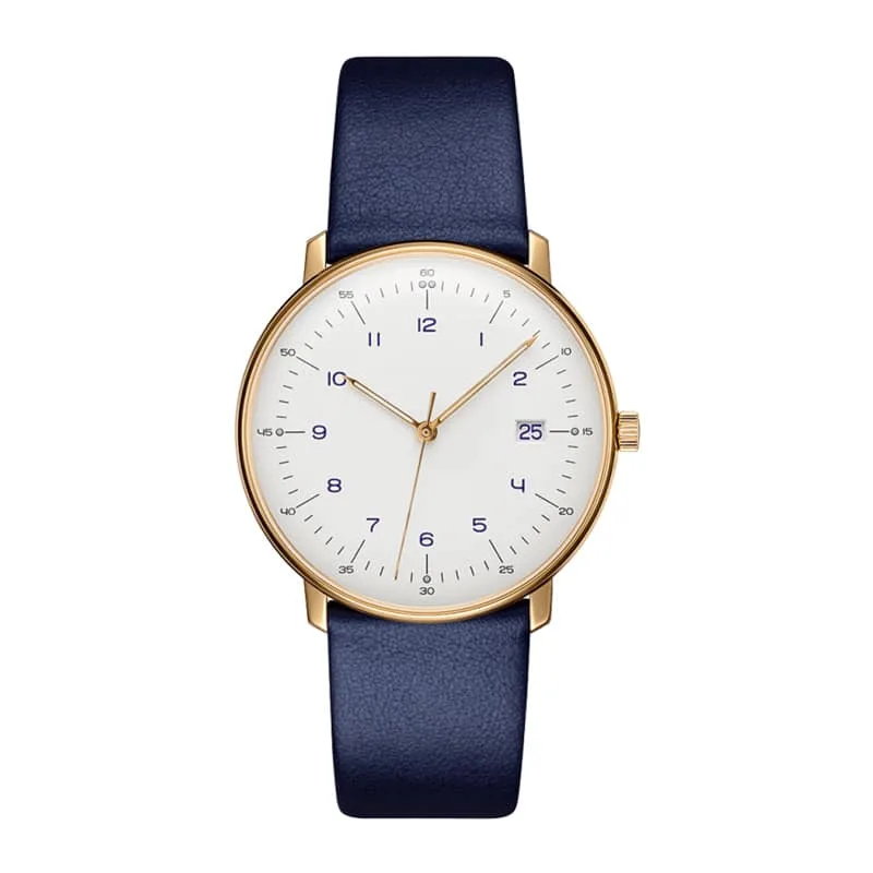Custom Made Stylish Women's Steel Watch with Calendar