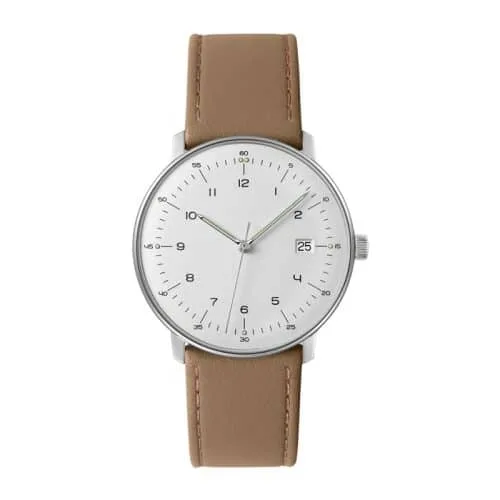 Custom Made Stylish Women's Steel Watch with Calendar