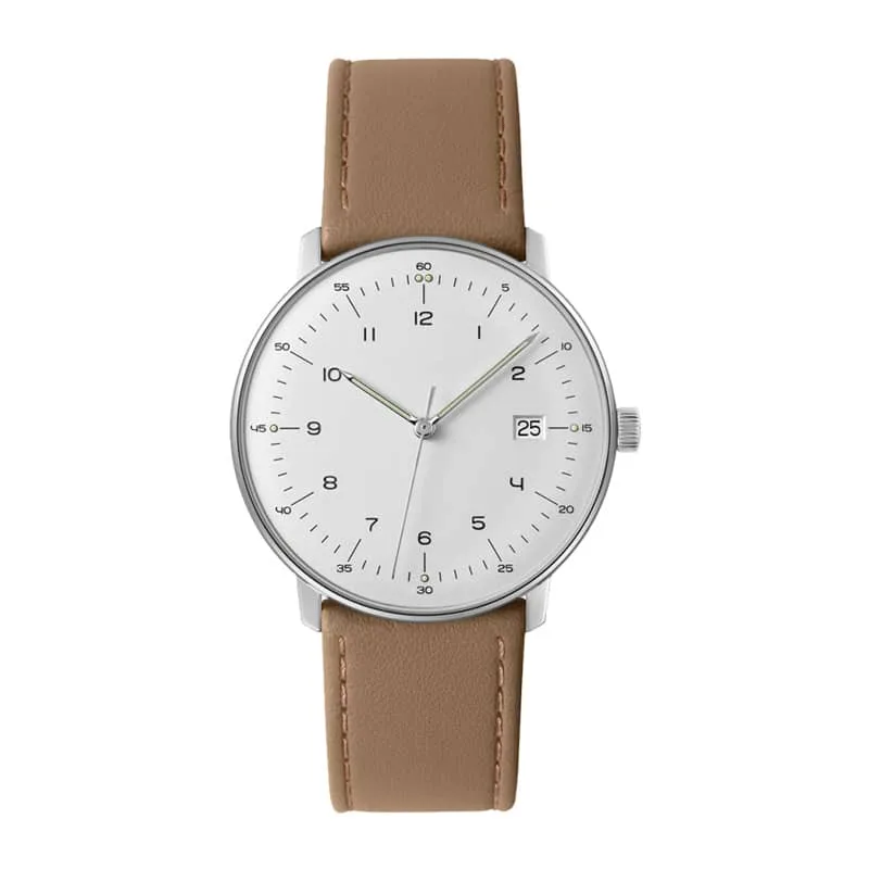 Custom Made Stylish Women's Steel Watch with Calendar