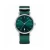 Custom Nylon Strap Steel Ladies Watch