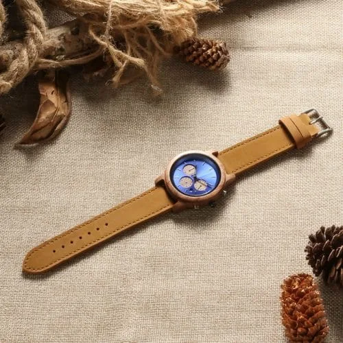 Custom Eco-Friendly Ladies Solid Wood Watch