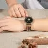 Custom Wooden and Steel Men's Watch