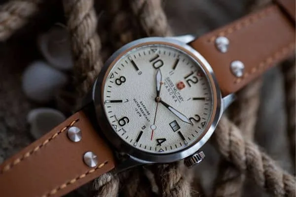 custom watch with company logo