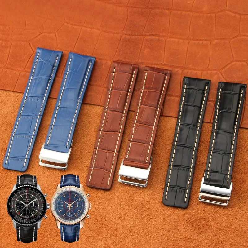 Cowhide watch strap