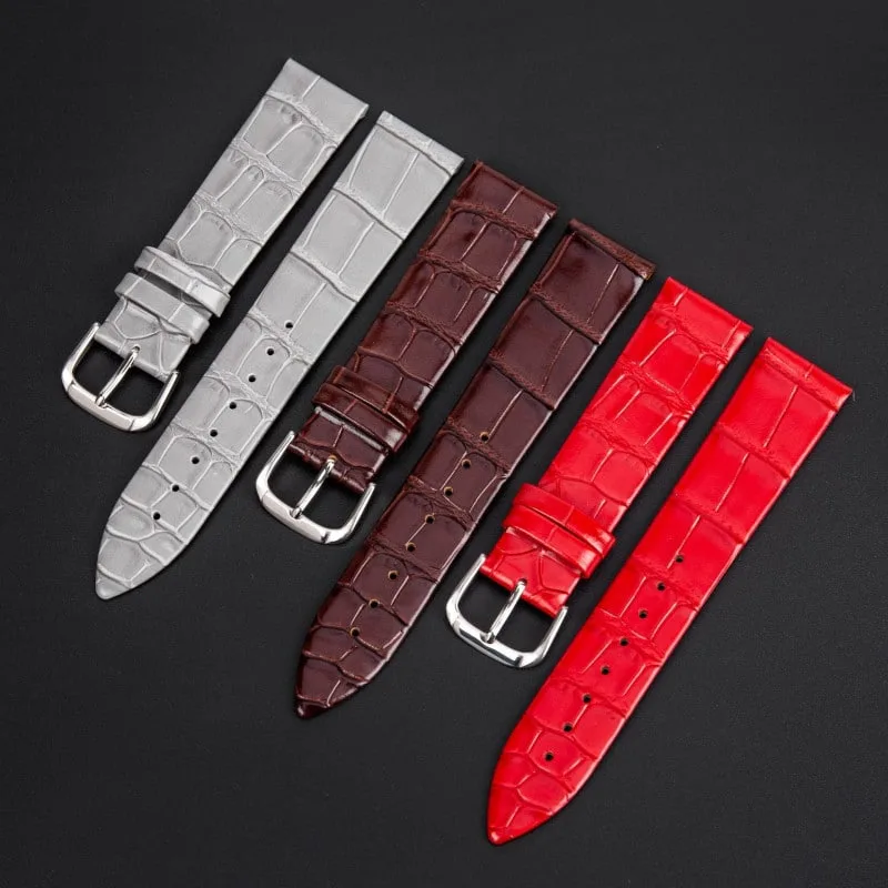 Cowhide watch strap